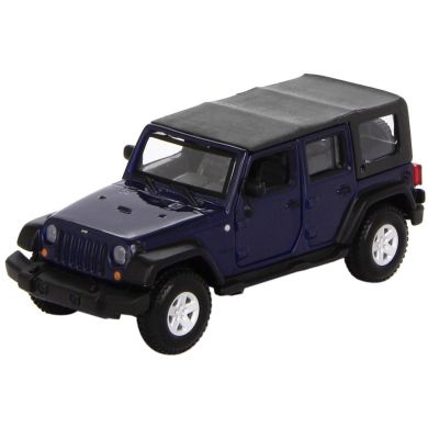 Автомодель Bburago Jeep Wrangler Unlimited Rubicon, 1:32 в ассортименте 18-43012