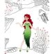 Блокнот модные наряды Janod Принцессы J07832