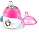 Чашка-непроливайка Philips Avent с носиком 200 мл 6 мес+ розовая SCF746/03, Розовый