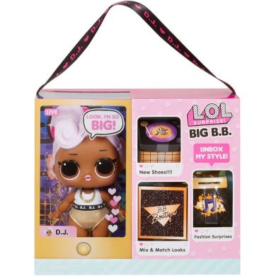 Набор с мега-куклой L.O.L. Surprise! серии Big B.B.Doll Диджей 573067