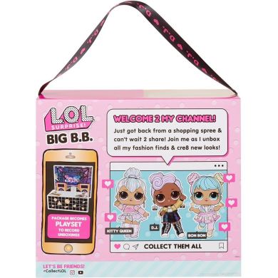 Набор с мега-куклой L.O.L. Surprise! серии Big B.B.Doll Диджей 573067