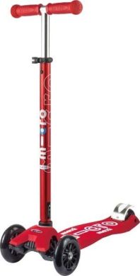 Самокат Micro серії Maxi Deluxe Червоний (до 50 кг, триколісний) Micro MMD026