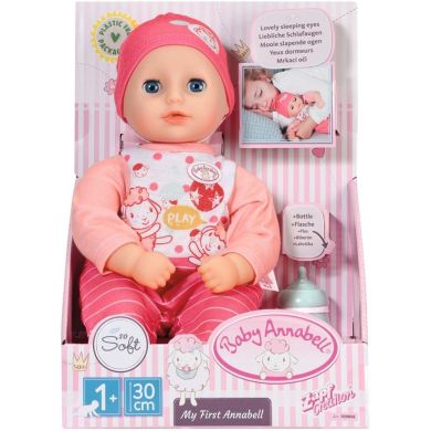 Лялька MY FIRST BABY ANNABELL МОЄ ПЕРШЕ МАЛЯТКО (дівчинка, 30 см) 709856