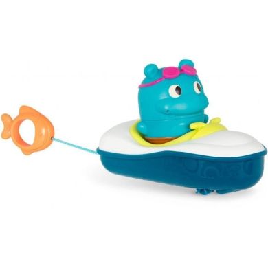 Ігровий набір для ванни Battat Бегемотик Плюх LB1711Z, Блакитний