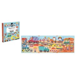 Магнітні історії Janod Будівельний майданчик 30 елементів J05454