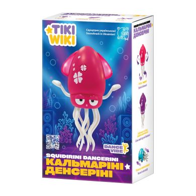 Інтерактивна іграшка Tiki Wiki &ndash; Кальмаріні денсеріні (світло, українською, рубіновий)