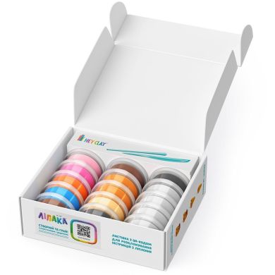 Меганабір пластиліну, що самостійно твердіє, ЛІПАКА СОБАКИ-ДРУЗЯКИ 15030-UA01