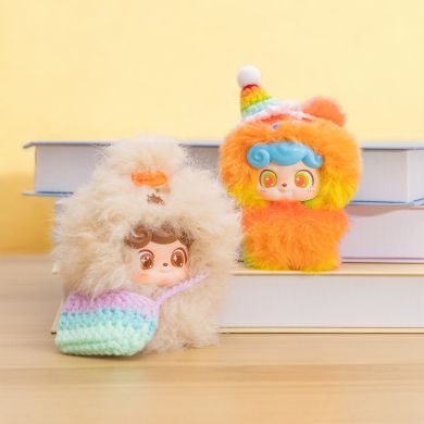 Колекційна м'яка іграшка з кільцем POP TOP JOTOYS серії Q.Kid - Космо-хвилі
