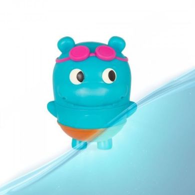 Ігровий набір для ванни Battat Бегемотик Плюх LB1711Z, Блакитний