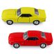 Автомодель CHEVROLET CAMARO Z28 1968 (червоний, жовтий) 250384W