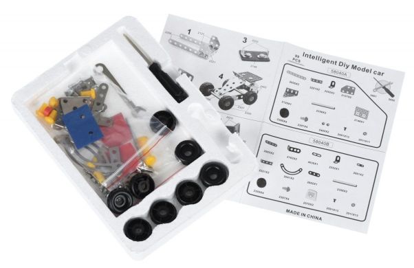 Конструктор металевий Same Toy Inteligent DIY Model Car 2 58039Ut