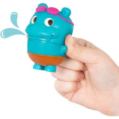 Ігровий набір для ванни Battat Бегемотик Плюх LB1711Z, Блакитний