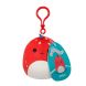 М'яка іграшка на кліпсі Squishmallows &ndash; Діно Долан (9 cm)