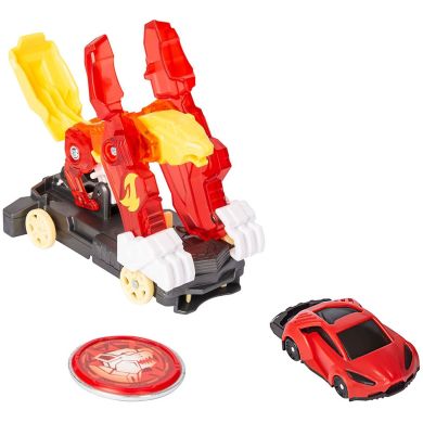 Машинка-трансформер SCREECHERS WILD! S4 L1 ХЕЛФАЕР ТАЙГЕР EU685102