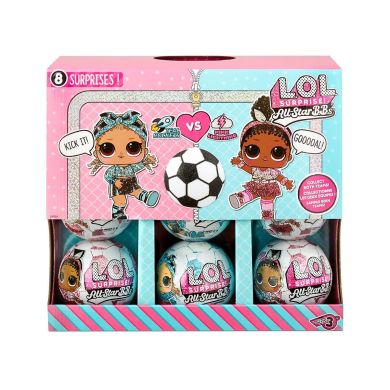 Игровой набор с куклой L.O.L. Surprise! серии «All-Star B.B.s» S3-Футболистки в ассортименте 572671