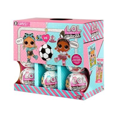Игровой набор с куклой L.O.L. Surprise! серии «All-Star B.B.s» S3-Футболистки в ассортименте 572671