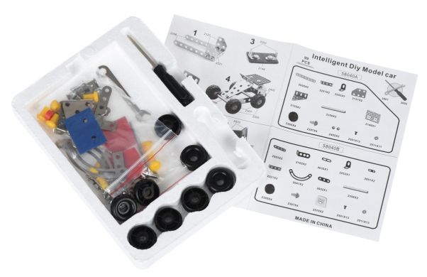 Конструктор металлический Same Toy Inteligent DIY Model Car 2 58039Ut