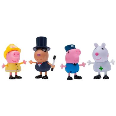 Набір фігурок Peppa Figurines Друзі Пеппи професії 97091
