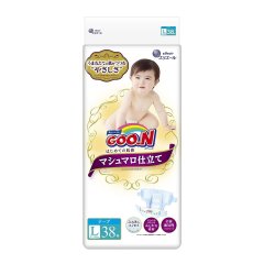 Подгузники Goo.N Super Premium Marshmallow 9 - 14 кг унисекс 38 шт 853349 4902011852585, 38