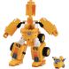 Конструктор-трансформер Super Wings Small Blocks 2-in-1 Buildable Transforming Vehicle Donnie, Донни EU385007