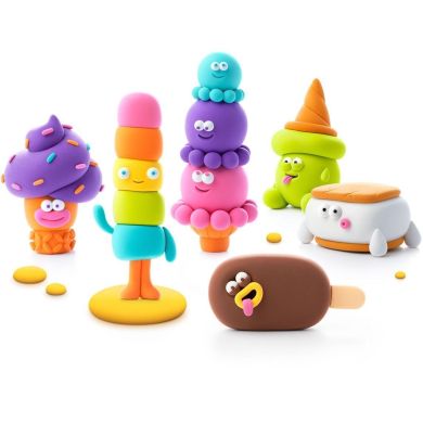 Меганабір пластиліну, що самостійно твердіє, ЛІПАКА ФАЙНІ МОРОЗИВКА 15029-UA01