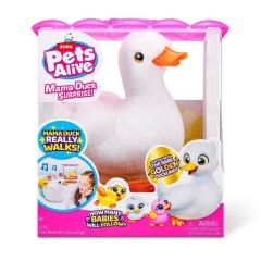 Интерактивный игровой набор-сюрприз PETS ALIVE S1 – МАМА УТКА С СЮРПРИЗОМ 9548