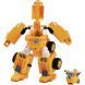 Конструктор-трансформер Super Wings Small Blocks 2-in-1 Buildable Transforming Vehicle Donnie, Донни EU385007