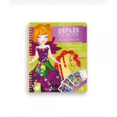 Блокнот модні наряди Janod Феї та єдинороги J07830