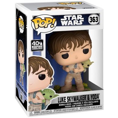 Ігрова фігурка FUNKO POP! серії Зоряні війни. Епізод 5 ЛЮК З ЙОДОЙ Funko 46768