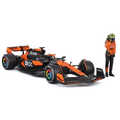Автомодель з фігуркою - McLaren MCL38 (1:24)