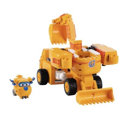 Конструктор-трансформер Super Wings Small Blocks 2-in-1 Buildable Transforming Vehicle Donnie, Донни EU385007