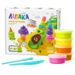 Меганабір пластиліну, що самостійно твердіє, ЛІПАКА ФАЙНІ МОРОЗИВКА 15029-UA01