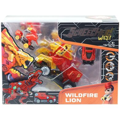 Машинка-трансформер S4 L3 ВАЙЛДФАЄР ЛАЄН Screechers Wild! EU685302