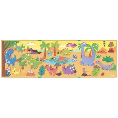 Магнітні історії Janod Динозаври 30 елементів J05450