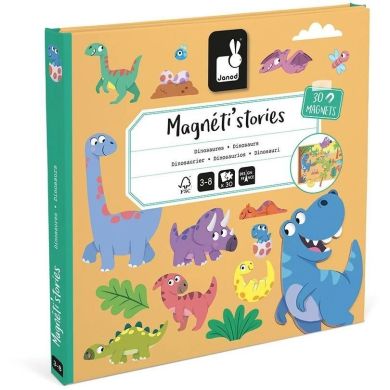 Магнітні історії Janod Динозаври 30 елементів J05450