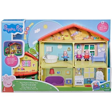 Игровой набор Peppa Коттедж Пеппи день-ночь (3 фигурки, свет, звук) Peppa Figurines F2188