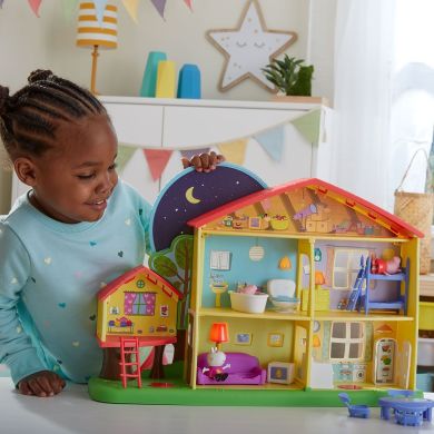 Игровой набор Peppa Коттедж Пеппи день-ночь (3 фигурки, свет, звук) Peppa Figurines F2188