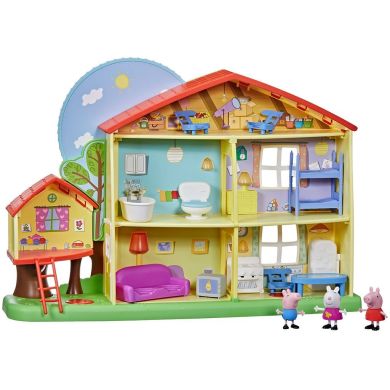 Игровой набор Peppa Коттедж Пеппи день-ночь (3 фигурки, свет, звук) Peppa Figurines F2188