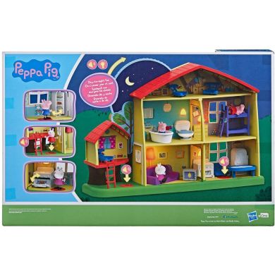 Игровой набор Peppa Коттедж Пеппи день-ночь (3 фигурки, свет, звук) Peppa Figurines F2188