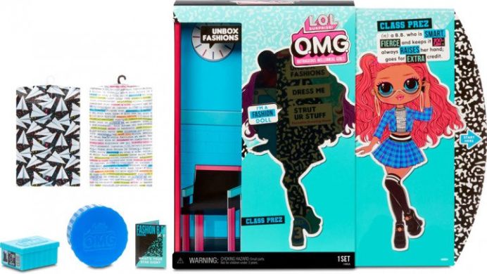 Игровой набор с куклой L.O.L. Surprise! O.M.G S3 Отличница с аксессуарами 567202