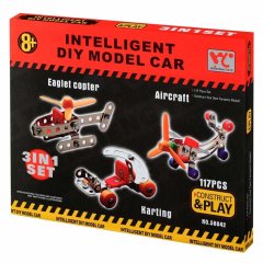 Конструктор Same Toy 3 фигуры 117 элементов 58042Ut