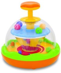 Музыкальная юла Kiddieland-preschool Веселые непоседы 29595, Разноцветный