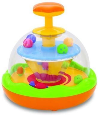 Музыкальная юла Kiddieland-preschool Веселые непоседы 29595, Разноцветный