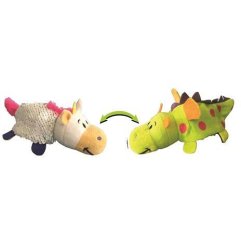 Мягкая игрушка ZooPrяtki с пайетками Единорог-дракон 2 в 1 12 см 551IT-ZPR