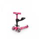 Самокат трехколесный Micro Mini Deluxe Plus с сиденьем, розовый Micro MMD079