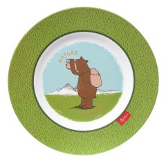 Тарелка Sigikid Forest Grizzly 21,5 см 24765SK, Зелёный