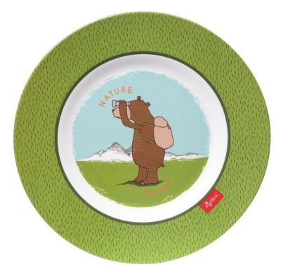 Тарелка Sigikid Forest Grizzly 21,5 см 24765SK, Зелёный