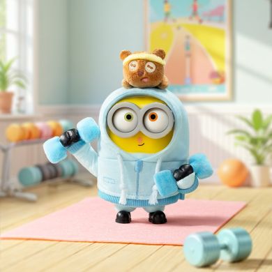 Колекційна м'яка іграшка з кільцем РOP TOP 52Toys серії Bob & Tim - Посіпаки