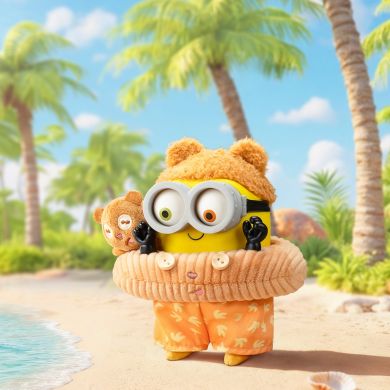 Колекційна м'яка іграшка з кільцем РOP TOP 52Toys серії Bob & Tim - Посіпаки