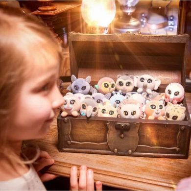 Коллекционная фигурка FLOCKIES ШИМПАНЗЕ ЧАРЛЬЗ Flockies FLO0107